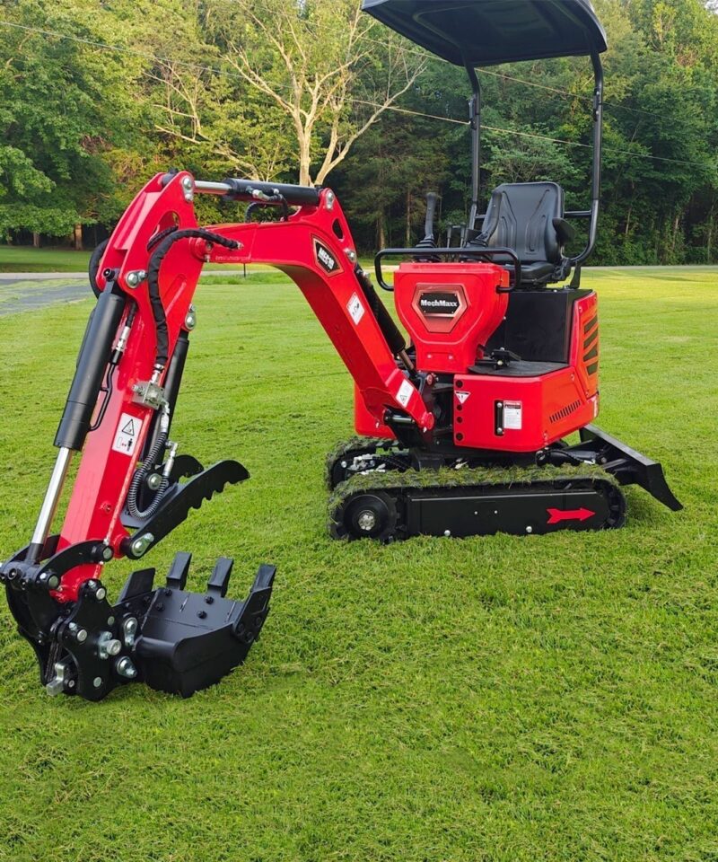 Mini Compact Excavator HONDA GX390 Engine, 65.7” Max. Digging Depth, 2280 LBS Operating Weight, MEC10 - Image 3