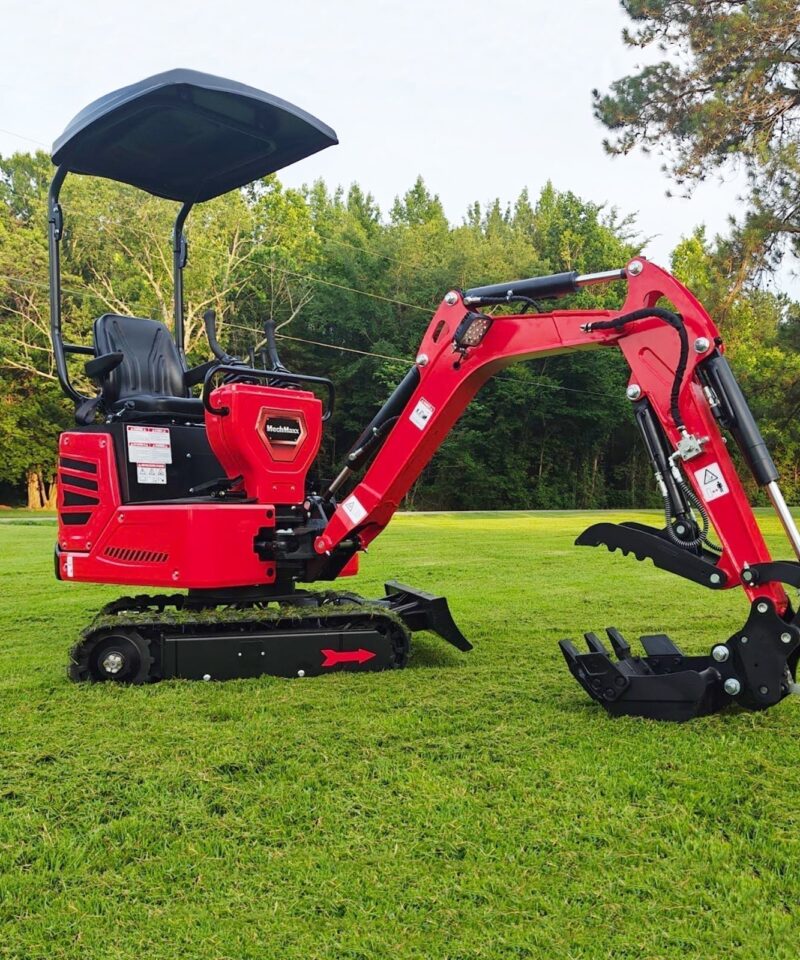 Mini Compact Excavator HONDA GX390 Engine, 65.7” Max. Digging Depth, 2280 LBS Operating Weight, MEC10 - Image 4