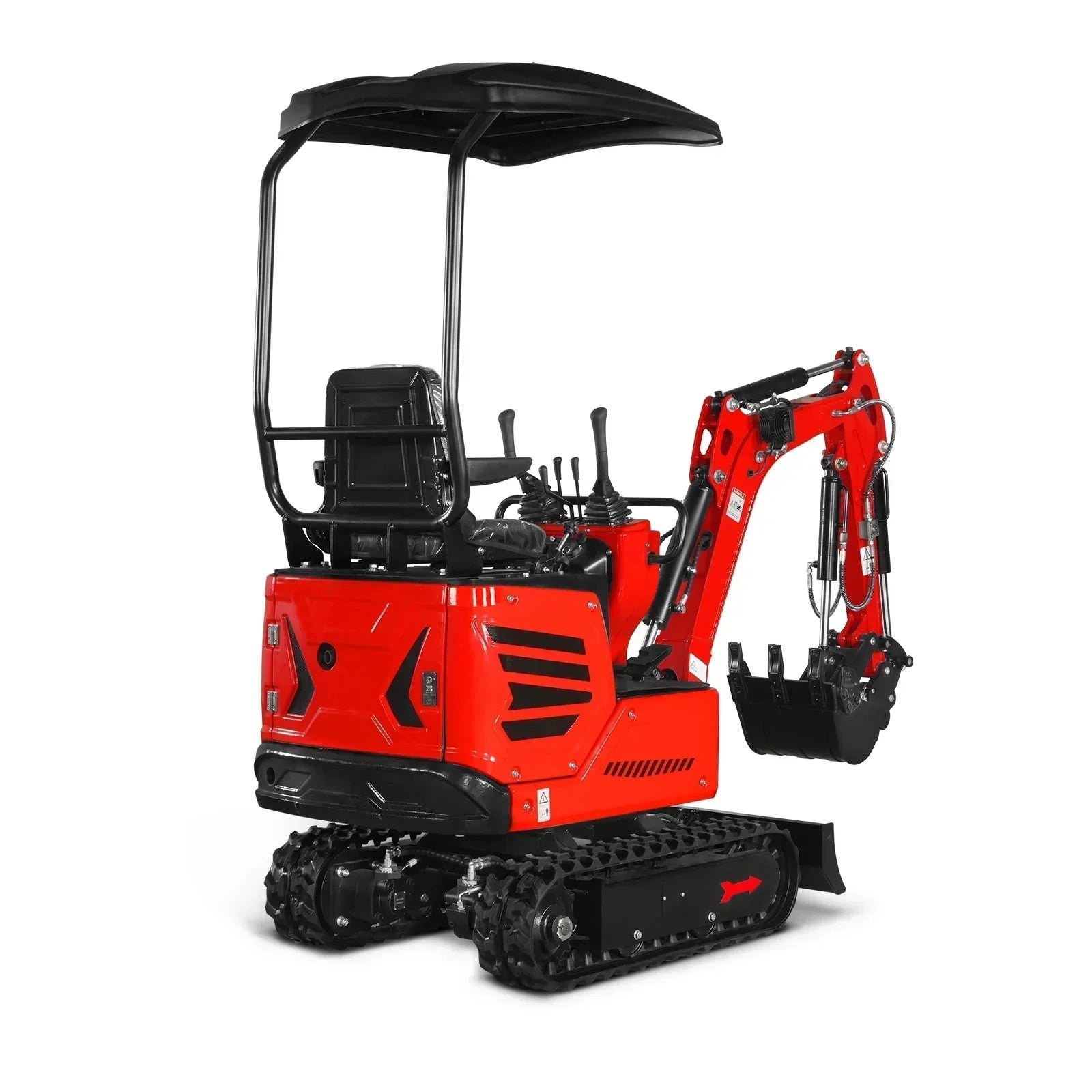 Mini Compact Excavator HONDA GX390 Engine, 65.7” Max. Digging Depth, 2280 LBS Operating Weight, MEC10 - Image 36