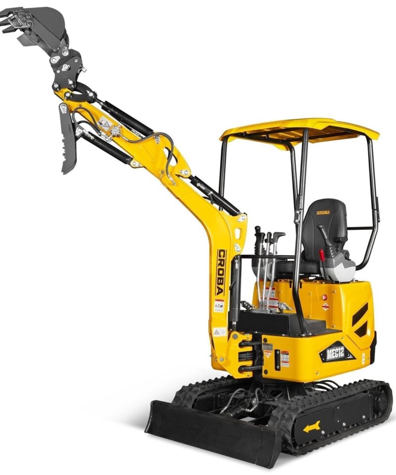 Mini Compact Excavator Kubota D722 Engine, 65.7” Max. Digging Depth, 2700 LBS Operating Weight, MEC12 - Image 17