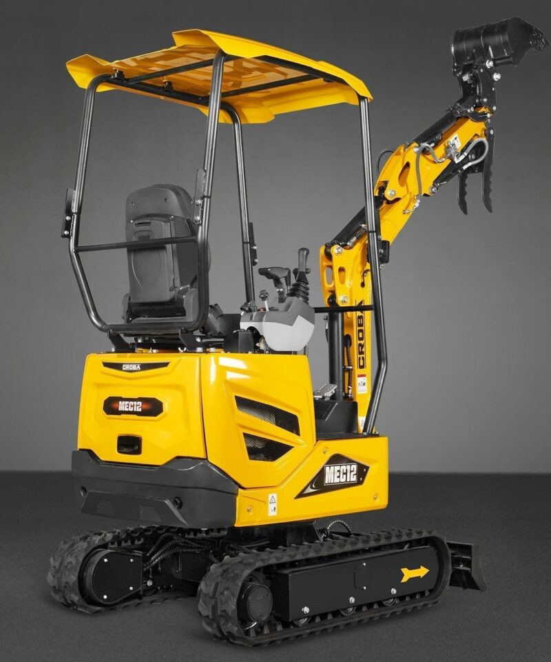 Mini Compact Excavator Kubota D722 Engine, 65.7” Max. Digging Depth, 2700 LBS Operating Weight, MEC12 - Image 29