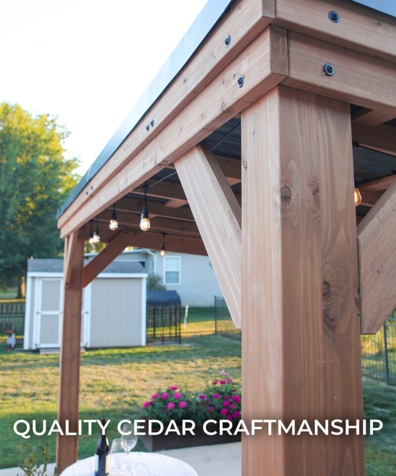 Backyard Discovery 12×9.5 Arcadia Gazebo - Image 3