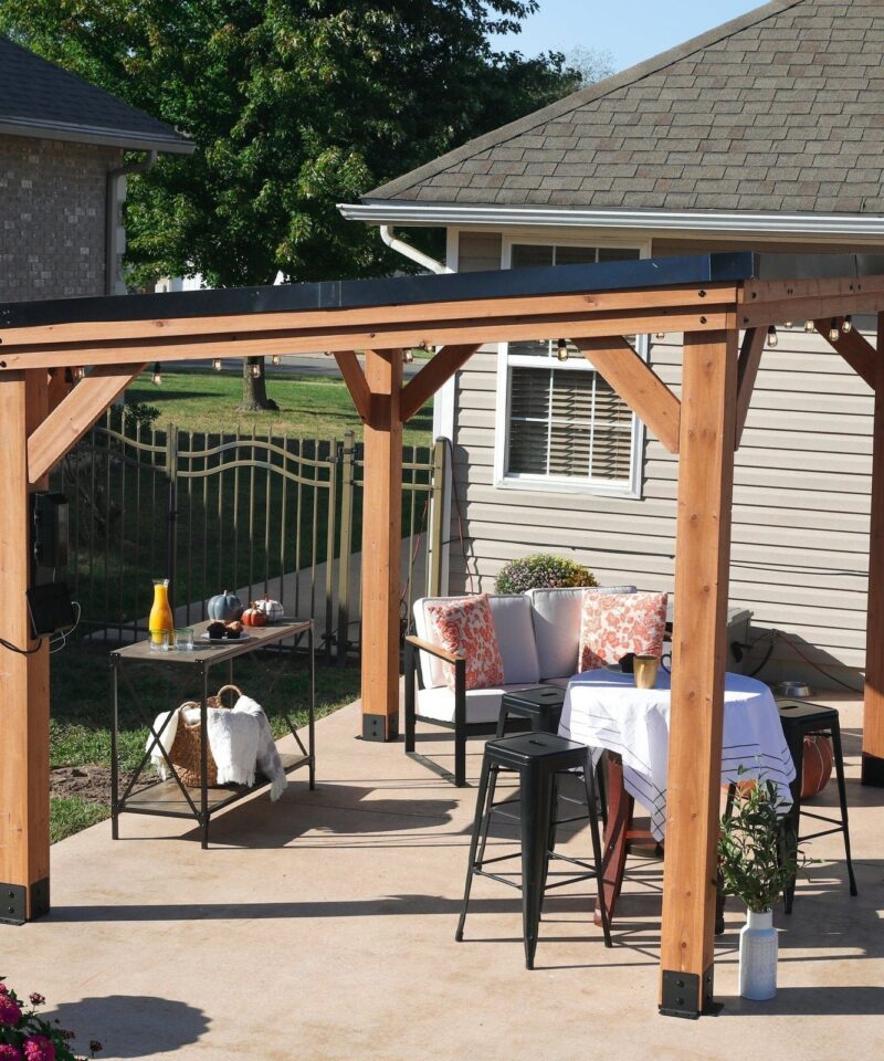 Backyard Discovery 12×9.5 Arcadia Gazebo - Image 5