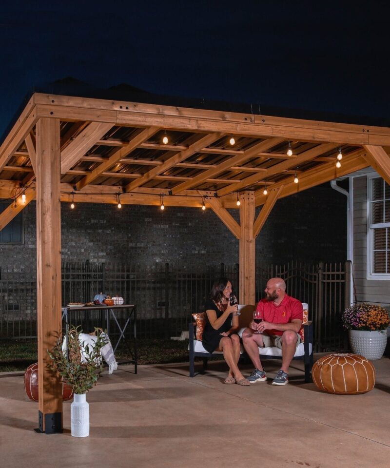 Backyard Discovery 12×9.5 Arcadia Gazebo - Image 6