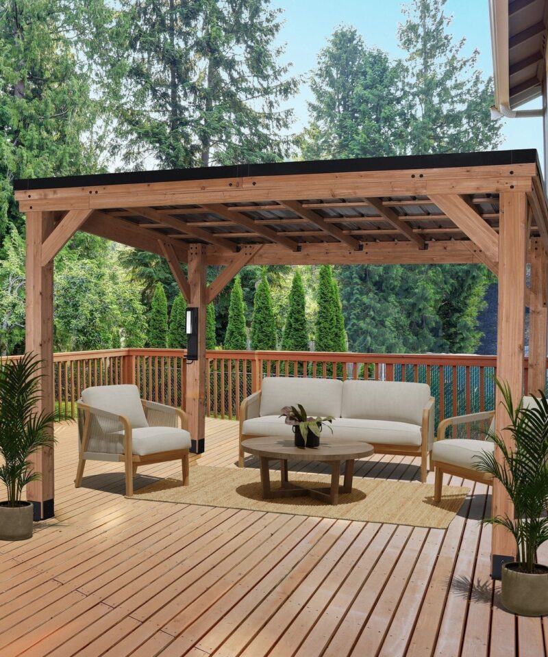 Backyard Discovery 12×9.5 Arcadia Gazebo - Image 12