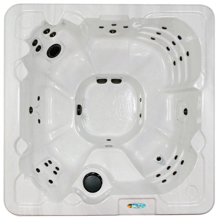 Alternative view of Punta Cana 6-Person 40-Jet Hot Tub with LED Light and Ozonator