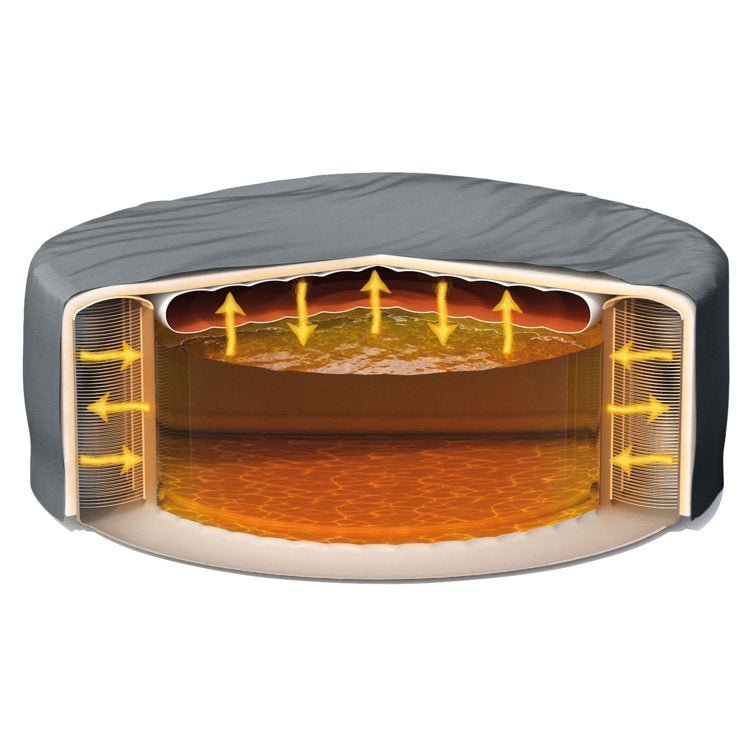 Alternative view of Purespa Plus Inflatable Hot Tub Jet Spa with Maintenance Kit and 2 Seats