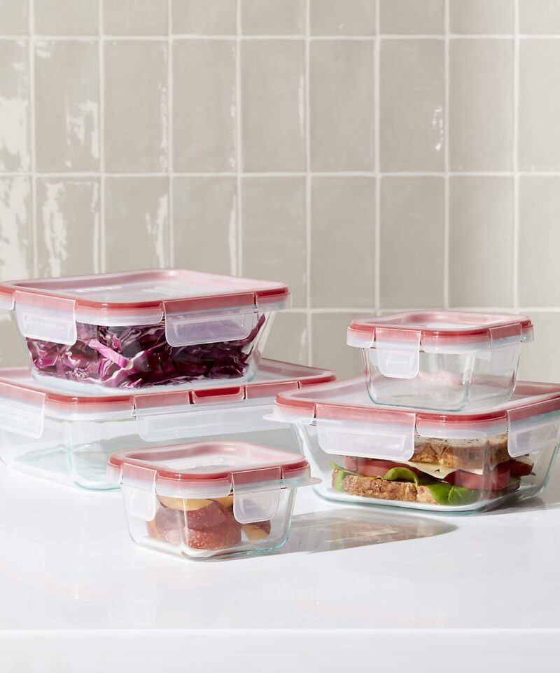 Freshlock Glass 10-Piece Food Storage Set - Image 2