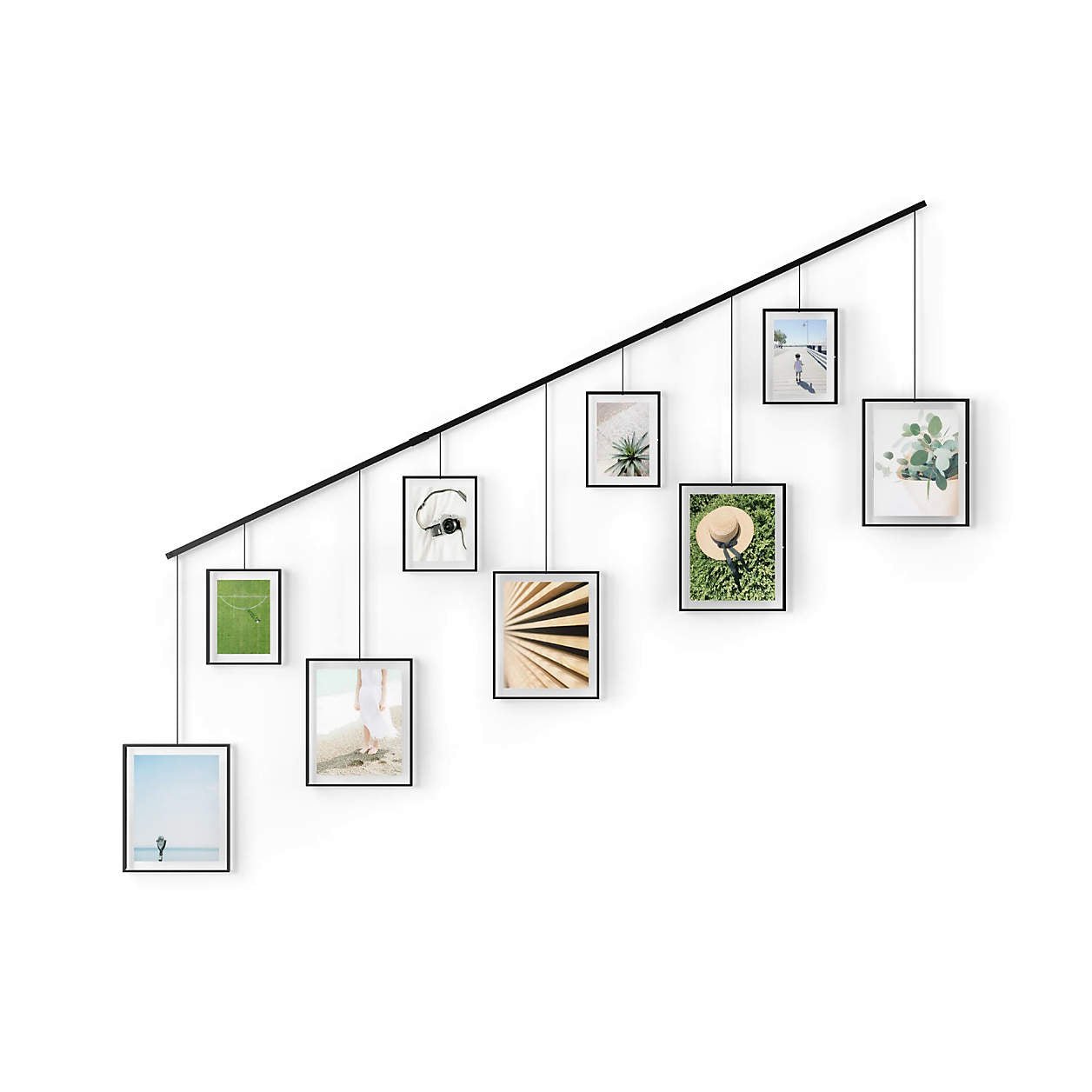 Umbra Exhibit Black 9-Piece Gallery Wall Frame Set - Image 2