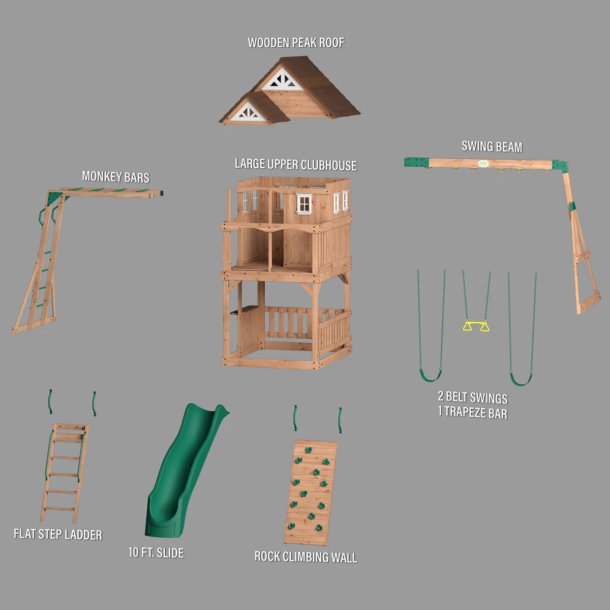 Voyager Swing Set For Kids - Image 9