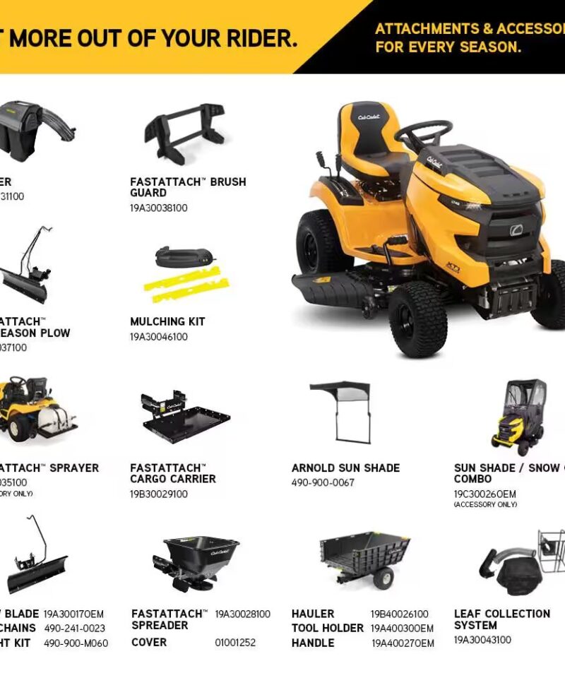 XT1 Enduro LT 42 In. 19.5 HP Kohler 5400 Series Engine Hydrostatic Drive Gas Riding Lawn Tractor - Image 3