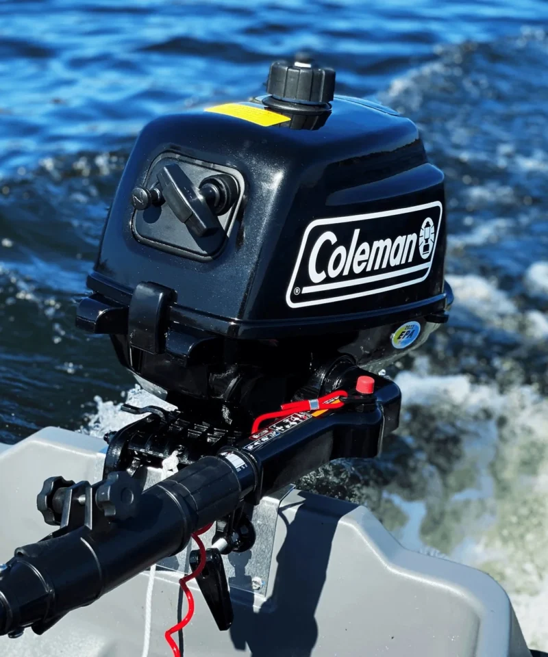 Coleman Powersports 5 HP 4 Stroke Outboards Boat Motors with Easy Pull Start F5BMS - Image 5
