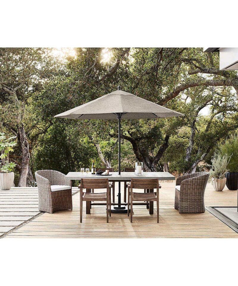 Abaco Wood Stackable Outdoor Dining Armchair - Image 5