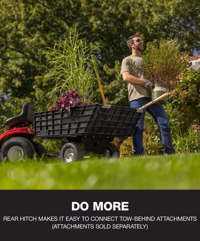 Pony 42 In. 15.5 HP Briggs and Stratton 7-Speed Manual Drive Gas Front Engine Riding Lawn Tractor - Image 11