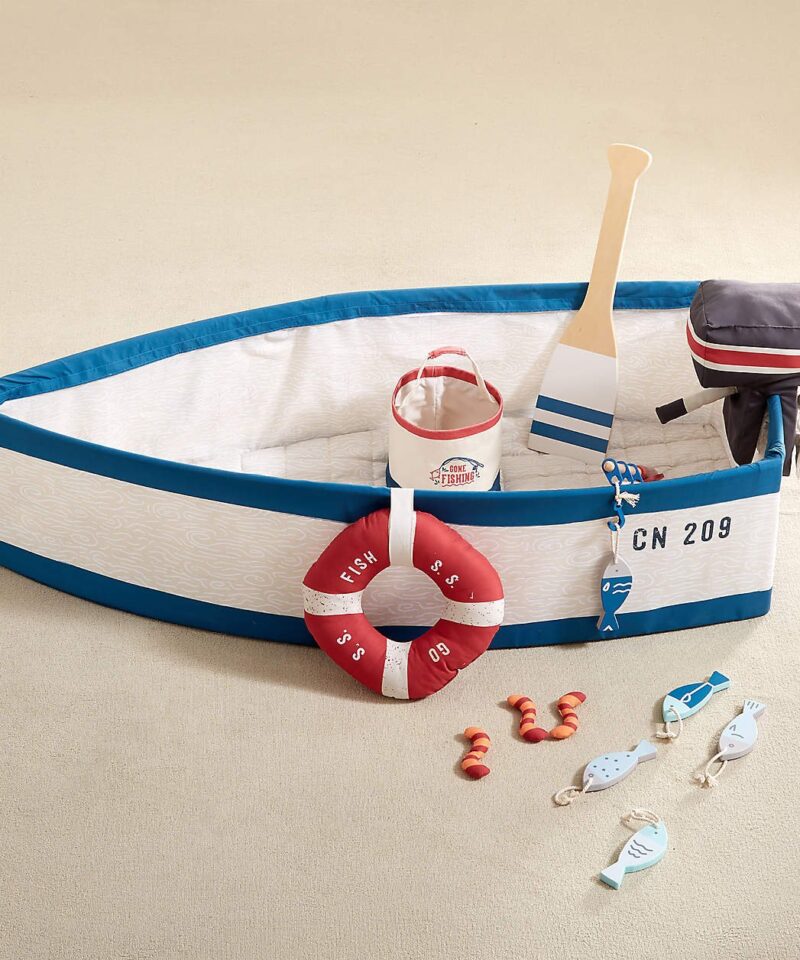 Wonder & Wise by Asweets Gone Fishing Boat Toddler Activity Toy - Image 3