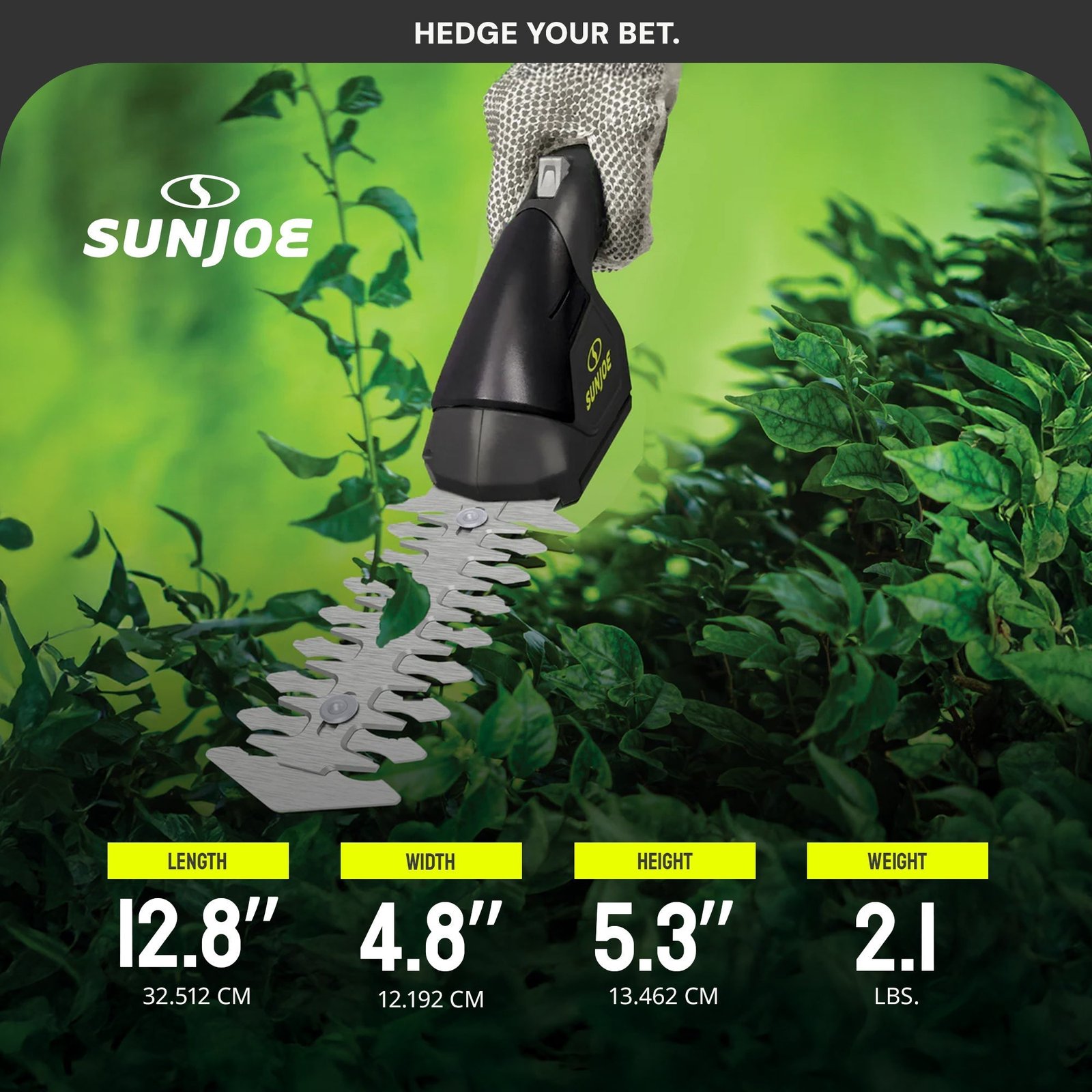 2 in 1 Cordless Handheld Grass Shear and Hedge Trimmer, 7.2-Volt, Black - Image 4