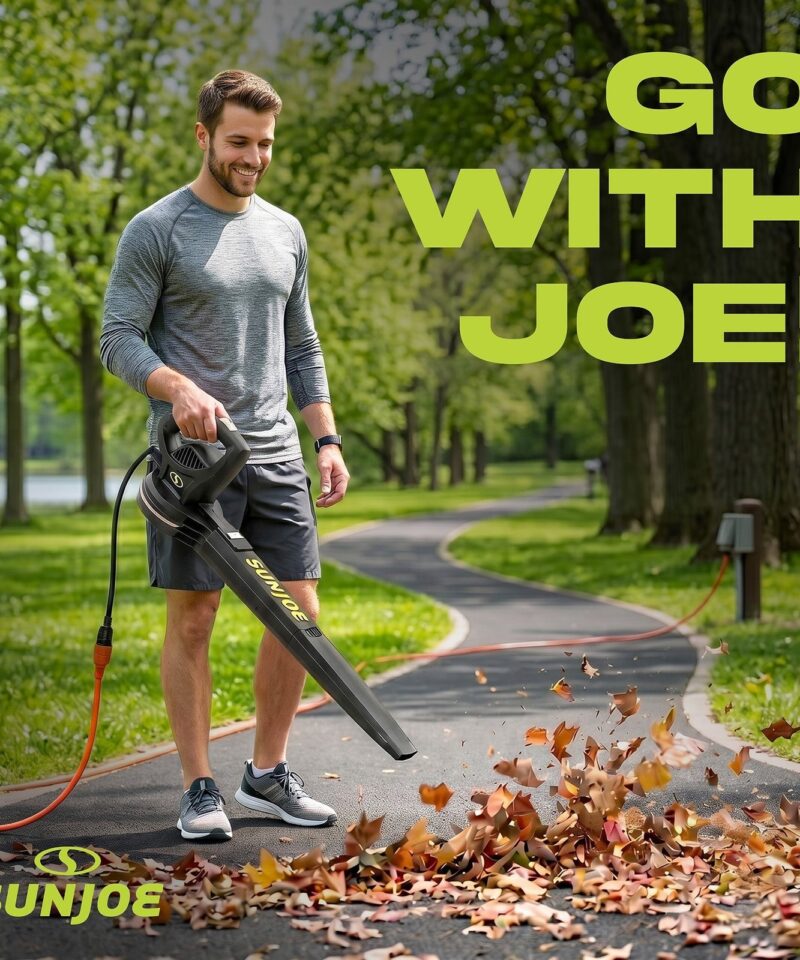 Electric All Purpose Leaf Blower 6 Amp Motor, 155 MPH Air Speed, SBJ597E - Image 5