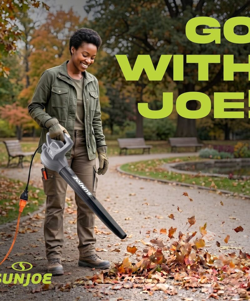 Electric All Purpose Leaf Blower, 6 Amp Motor, 155MPH Air Speed, SBJ597E - Image 5