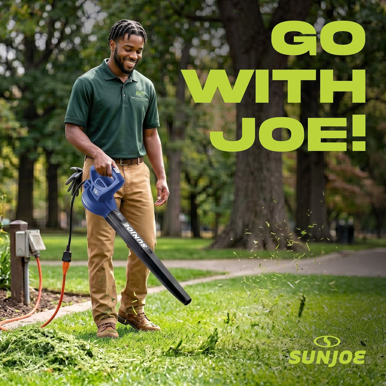 Electric All Purpose Leaf Blower, 6 Amp Motor, 155MPH Speed, SBJ597E-SJB - Image 5