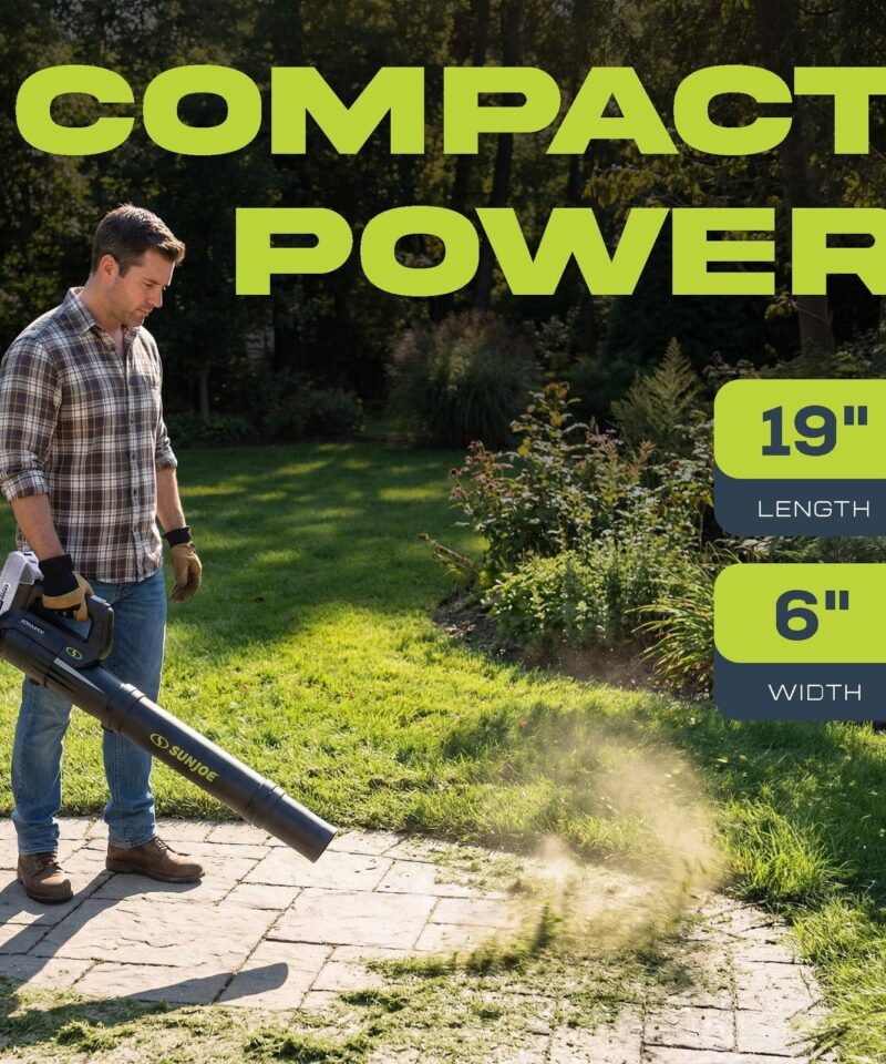 24V-TB-LTE 24V Cordless IONMAX Compact Turbine Jet Blower, 100 MPH Air Speed, Battery and Charger Included - Image 4