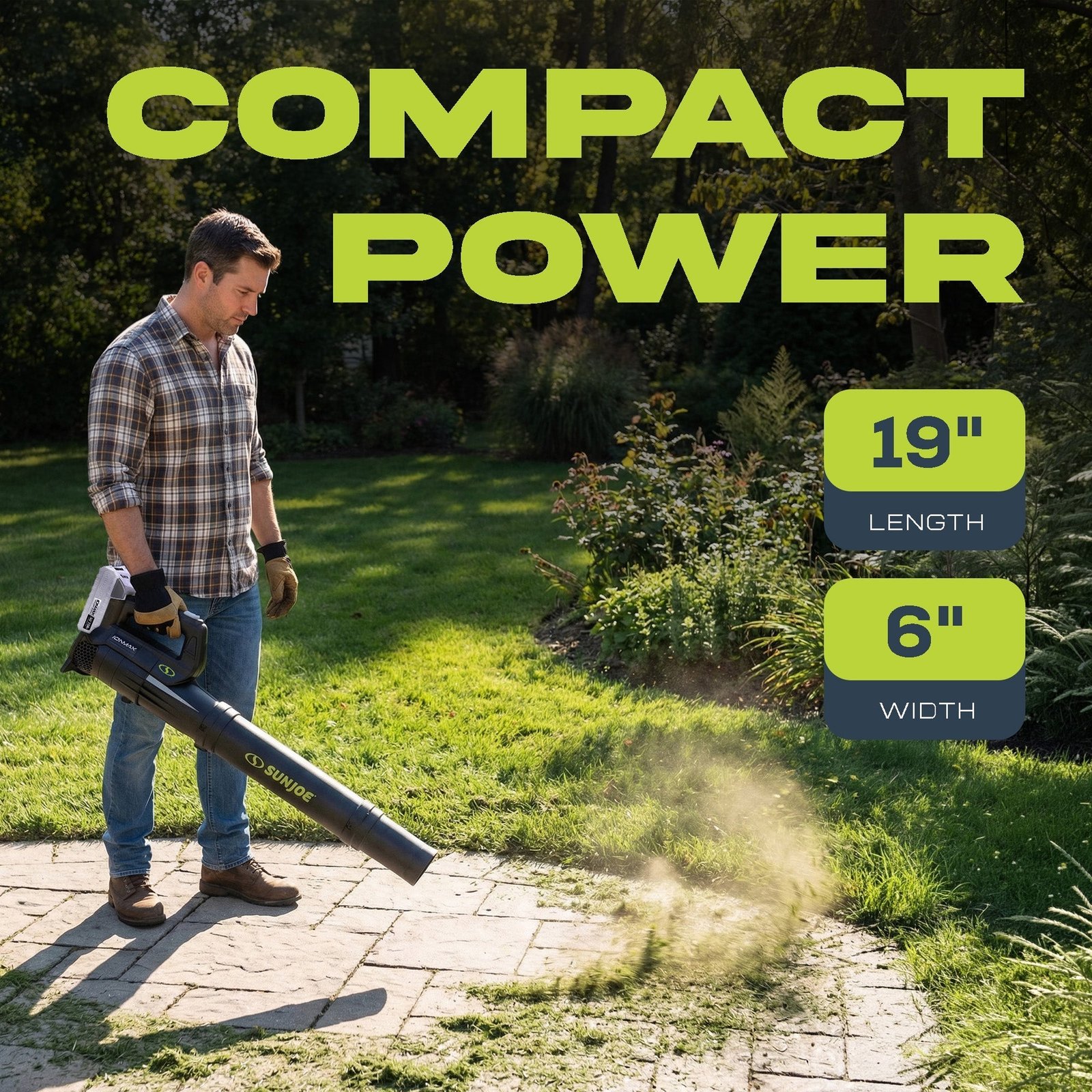 24V-TB-LTE 24V Cordless IONMAX Compact Turbine Jet Blower, 100 MPH Air Speed, Battery and Charger Included - Image 4