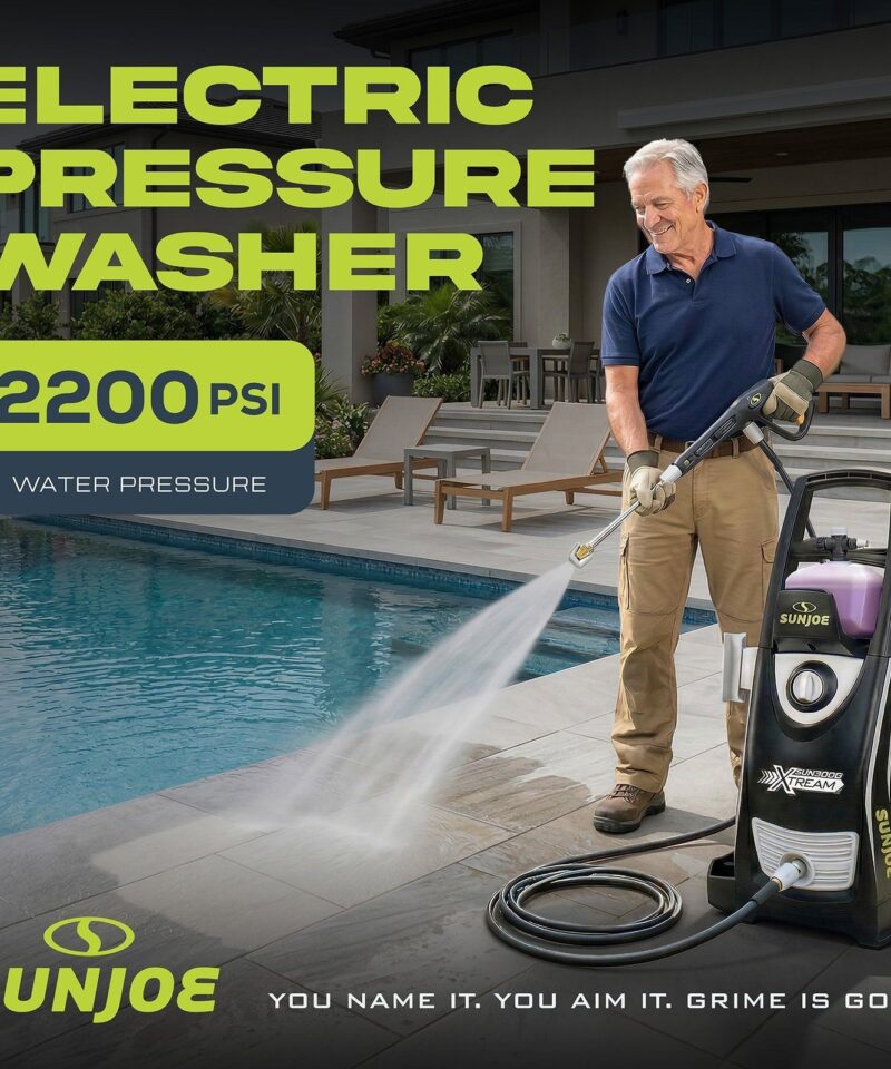 Alternative view of SPX3000-XT1 XTREAM Pressure Washer with 14.9A Motor, Includes 4 Quick-Connect Nozzles, High-Pressure Hose, Garden Hose Adapter, and 35-Foot Power Cord