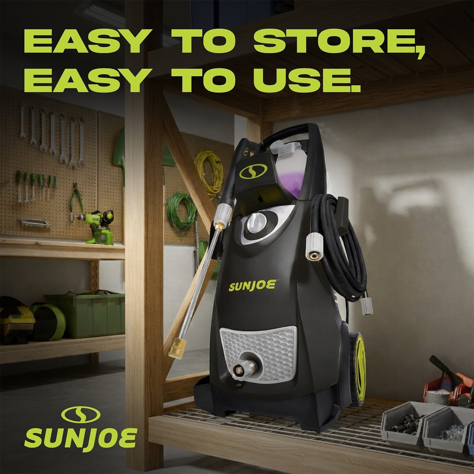 Electric Pressure Washer, Portable Power Washer with Wheels, SPX3000-PK1 - Image 5