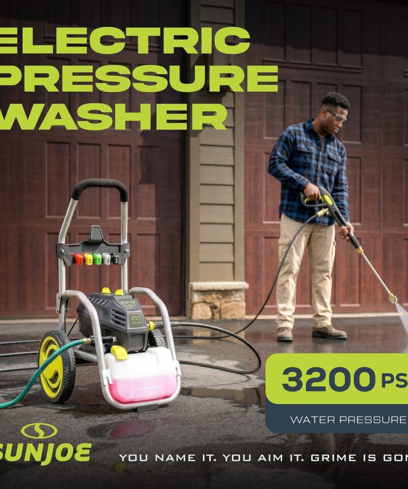 Electric Pressure Washer, Power Tool with 5 Quick Connect Tips, SPX4800 - Image 4