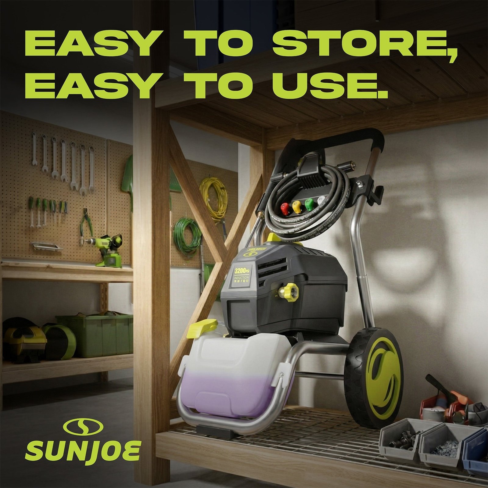 Electric Pressure Washer, Power Tool with 5 Quick Connect Tips, SPX4800 - Image 5