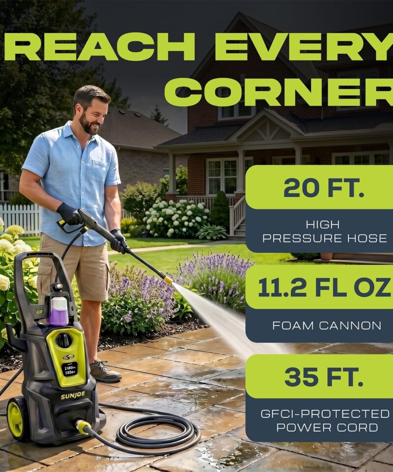Alternative view of Electric Pressure Washer w/ Extension Wand, SPX2680-MAX, PWMA Certified