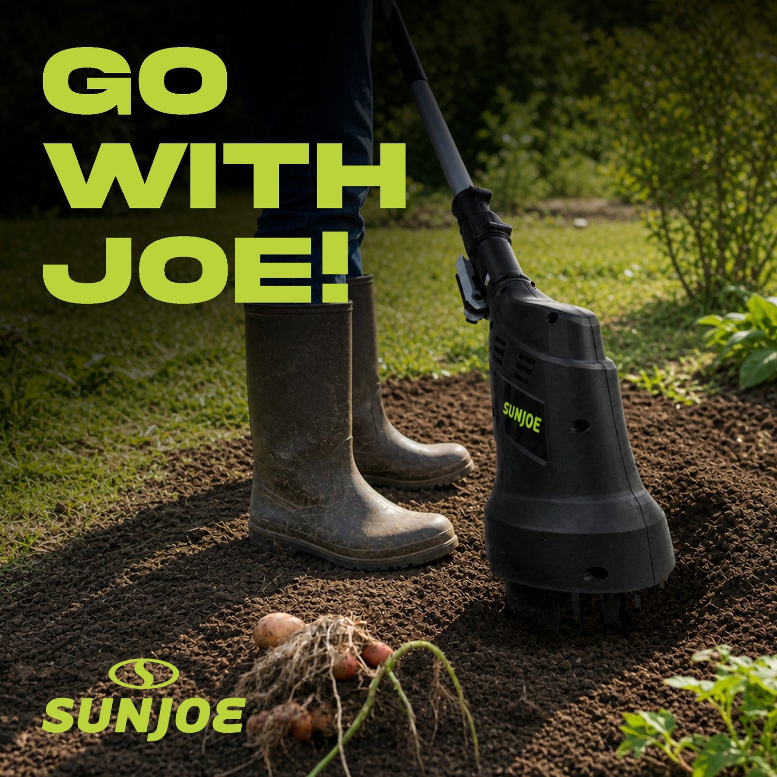 24V Claw Tiller and Cultivator for Small Scale Gardening, 24V-CTLR-LTE - Image 5