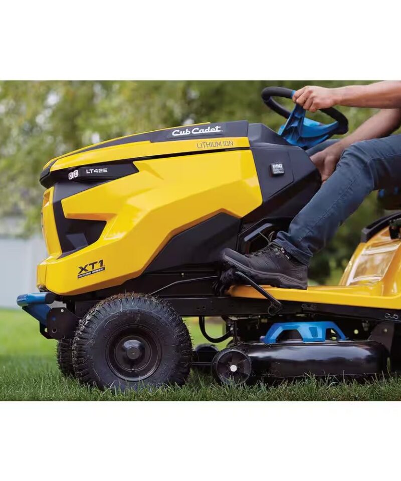 XT1 Enduro LT 42 In. 56-Volt MAX 60 Ah Battery Lithium-Ion Electric Drive Cordless Riding Lawn Tractor - Image 8