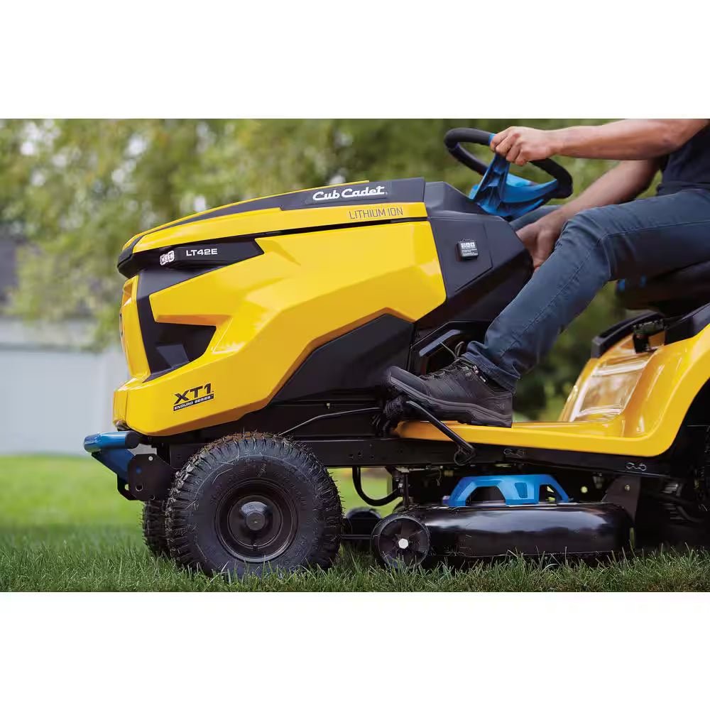 XT1 Enduro LT 42 In. 56-Volt MAX 60 Ah Battery Lithium-Ion Electric Drive Cordless Riding Lawn Tractor - Image 8
