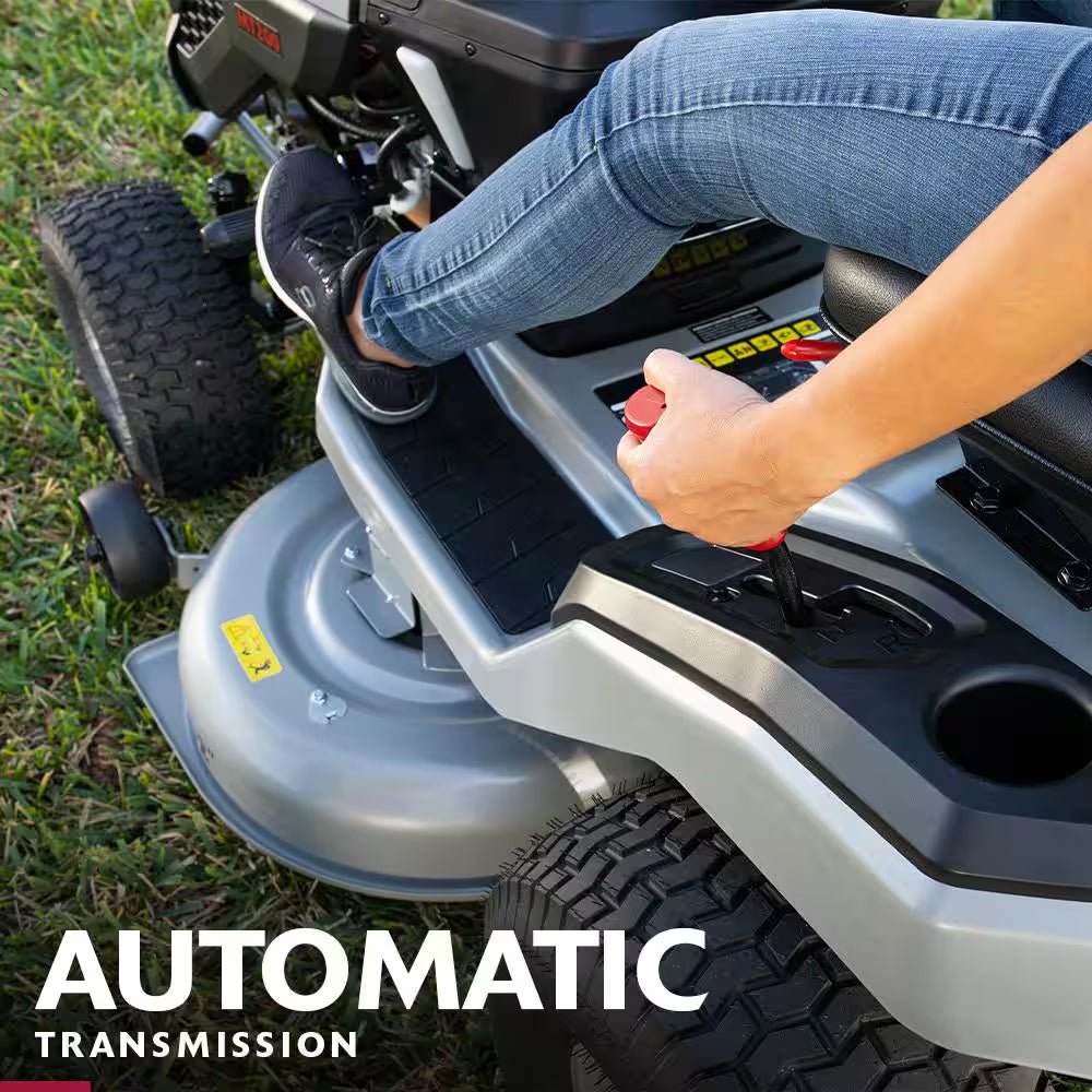 MT200 42 In. 19.0 HP 540Cc EX1900 Series Briggs and Stratton Engine Automatic Gas Riding Lawn Tractor Mower - Image 7