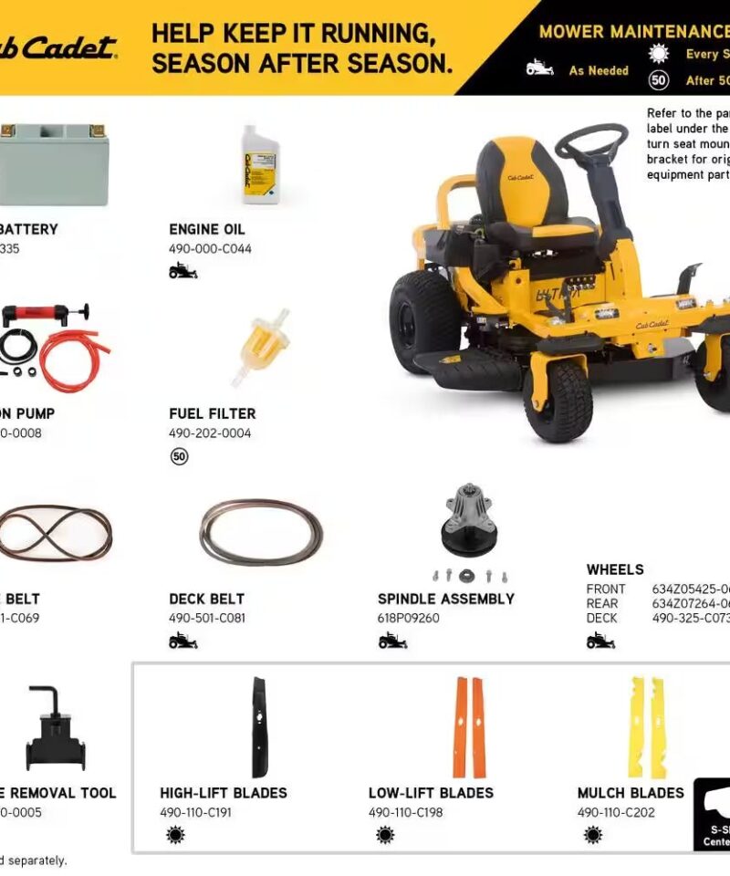 Ultima ZTS1 42 In. Fabricated Deck 22HP V-Twin Kohler 7000 Series Engine Dual Hydro Drive Gas Zero Turn Riding Mower - Image 7