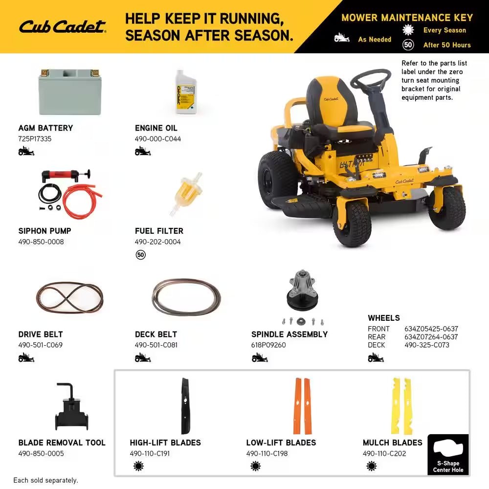 Ultima ZTS1 42 In. Fabricated Deck 22HP V-Twin Kohler 7000 Series Engine Dual Hydro Drive Gas Zero Turn Riding Mower - Image 7