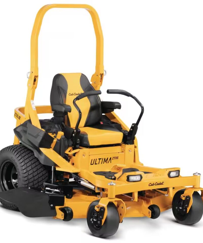Ultima ZTX5 60 In. Fab Deck 24 HP V-Twin Kawasaki Zero Turn Mower with Roll over Protection and Front Wheel Suspension