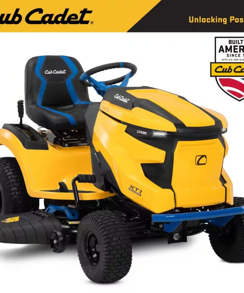 XT1 Enduro LT 42 In. 56-Volt MAX 60 Ah Battery Lithium-Ion Electric Drive Cordless Riding Lawn Tractor