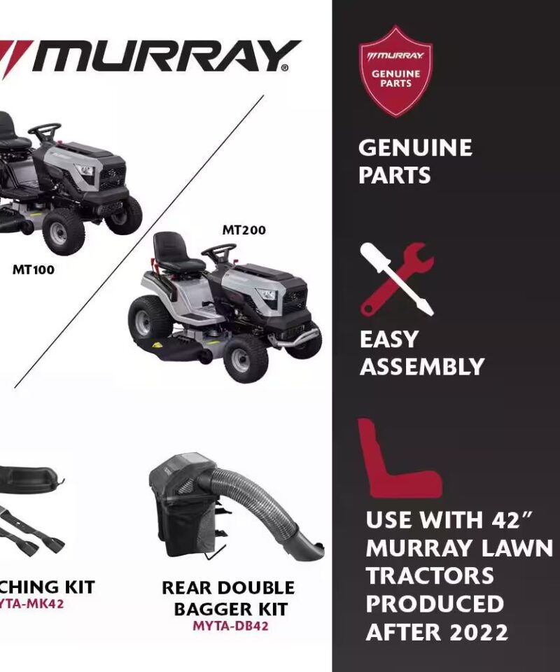 MT200 42 In. 19.0 HP 540Cc EX1900 Series Briggs and Stratton Engine Automatic Gas Riding Lawn Tractor Mower - Image 14