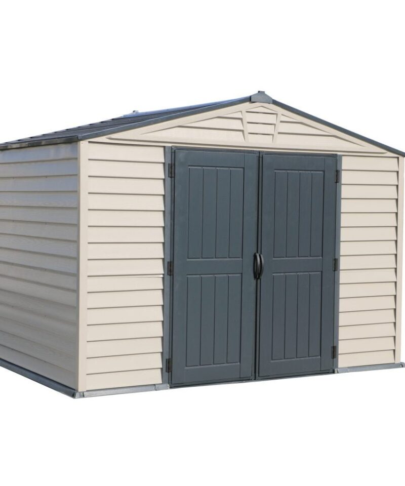 StoreMax Plus 10.5×8 Ft with Molded Floor Vinyl Storage Shed - Image 4
