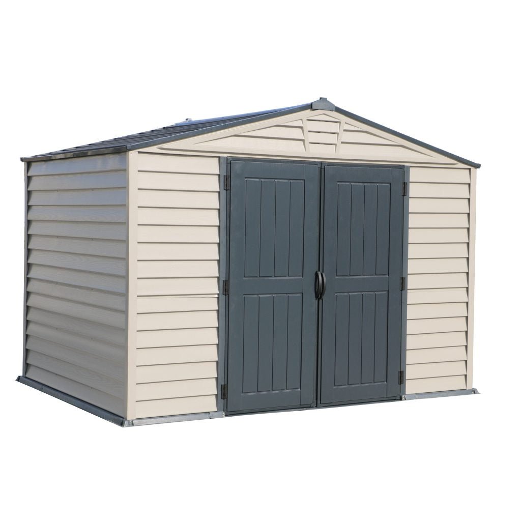 StoreMax Plus 10.5×8 Ft with Molded Floor Vinyl Storage Shed - Image 4