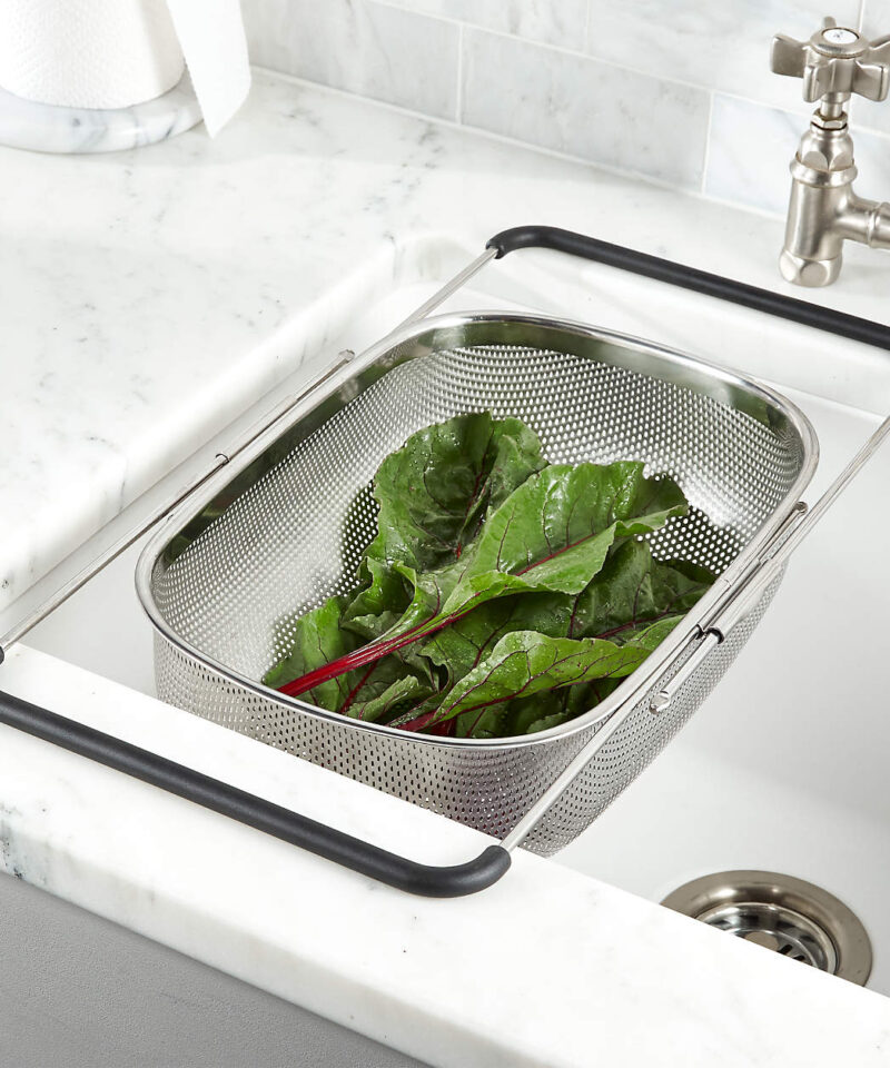 Over-The-Sink Mesh Colander