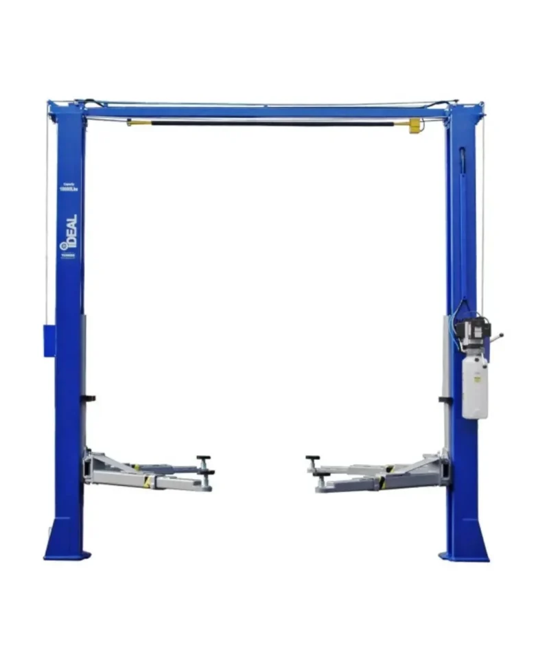 iDEAL TP10KAC-DX 10,000 Lb Two Posts Clear Floor BI-symmetrical Lift – Ali Certified