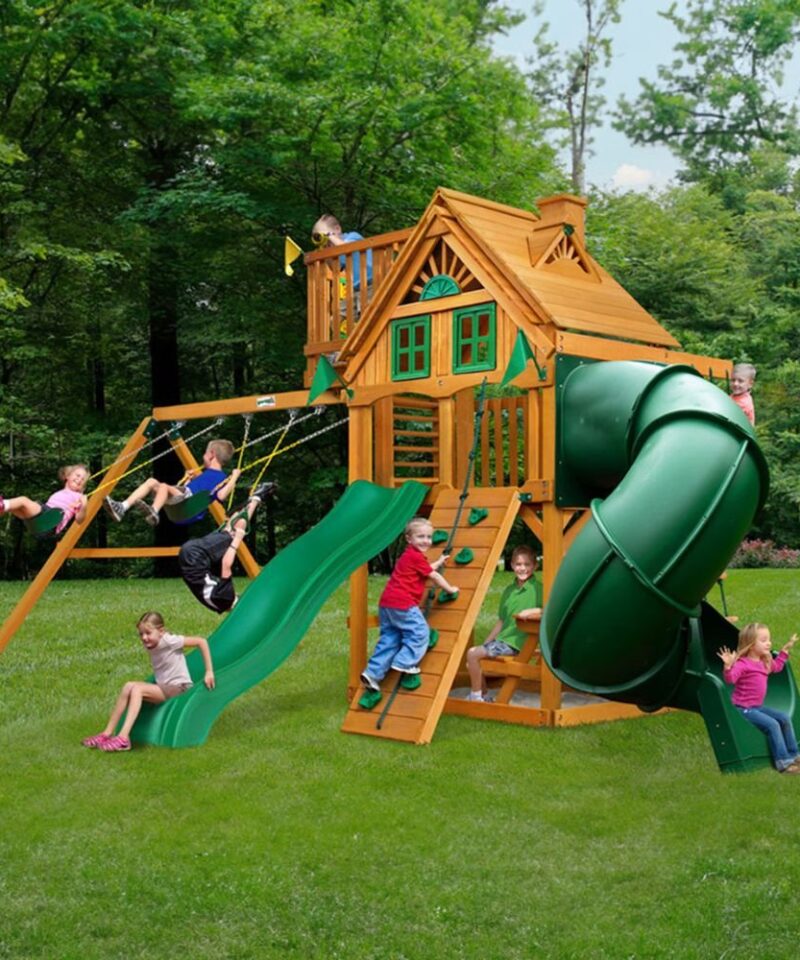 Mountaineer With Sky Loft Swing Set - Image 6