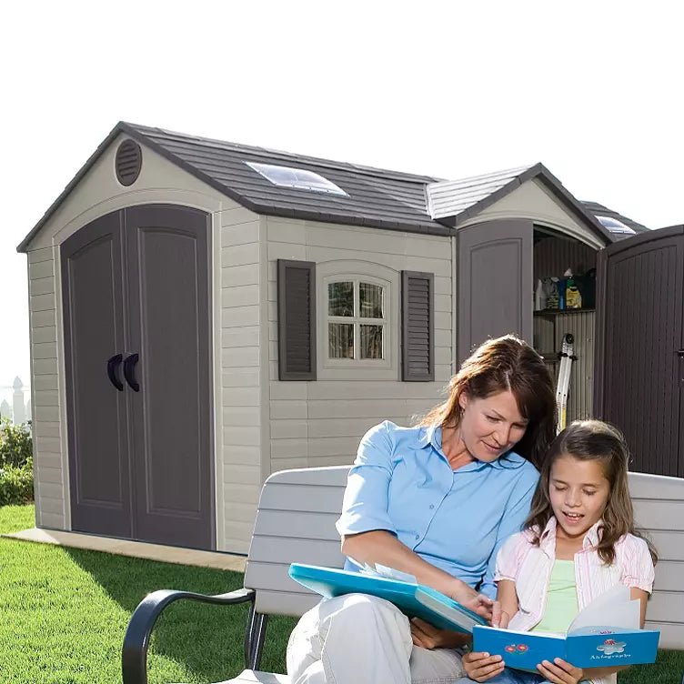 15′ x 8′ Dual-Entry Outdoor Storage Shed - Image 3