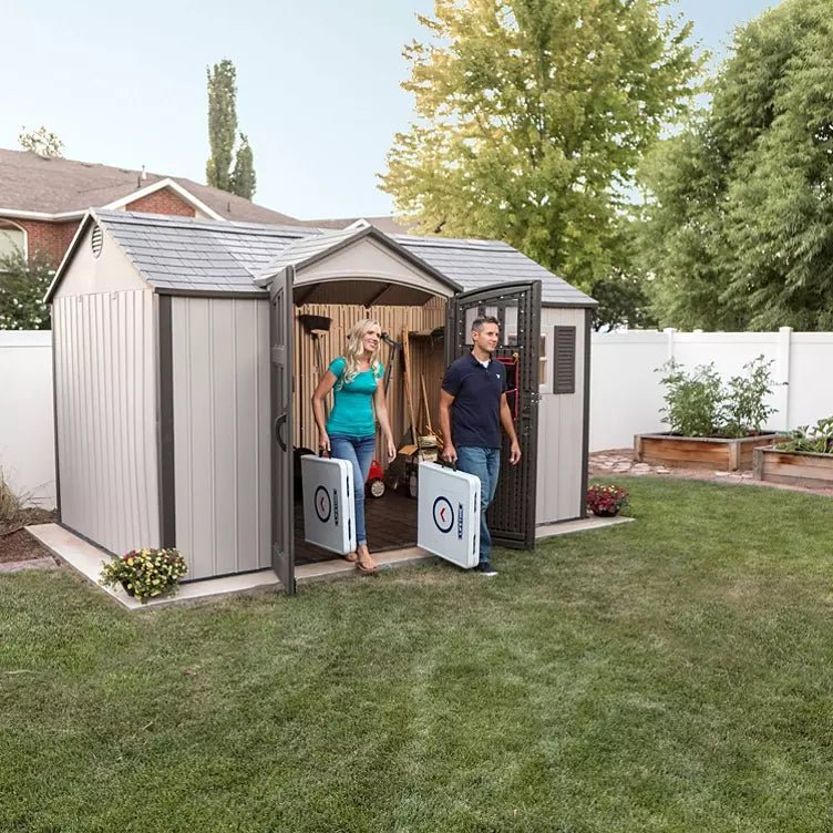 12.5 Ft. x 8 Ft. Outdoor Storage Shed - Image 3