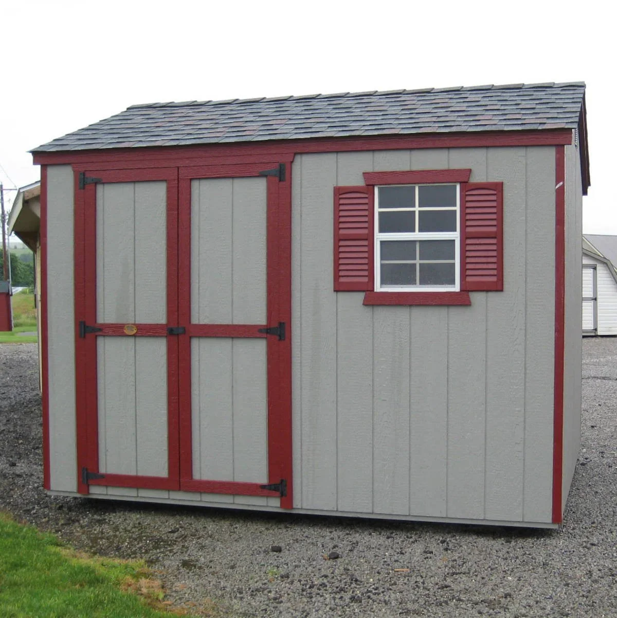 Little Cottage Company Value Workshop 8X8 Wood Sheds - Image 4