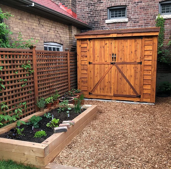 Alternative view of Outdoor Living Today SpaceSaver 8×4 with Double Doors