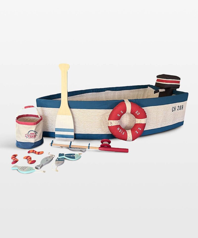 Wonder & Wise by Asweets Gone Fishing Boat Toddler Activity Toy - Image 7