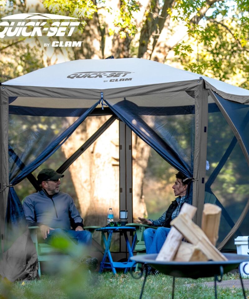 Quick Set Venture Canopy Shelter + Quick Set Screen, Gray (2 Pack) - Image 7